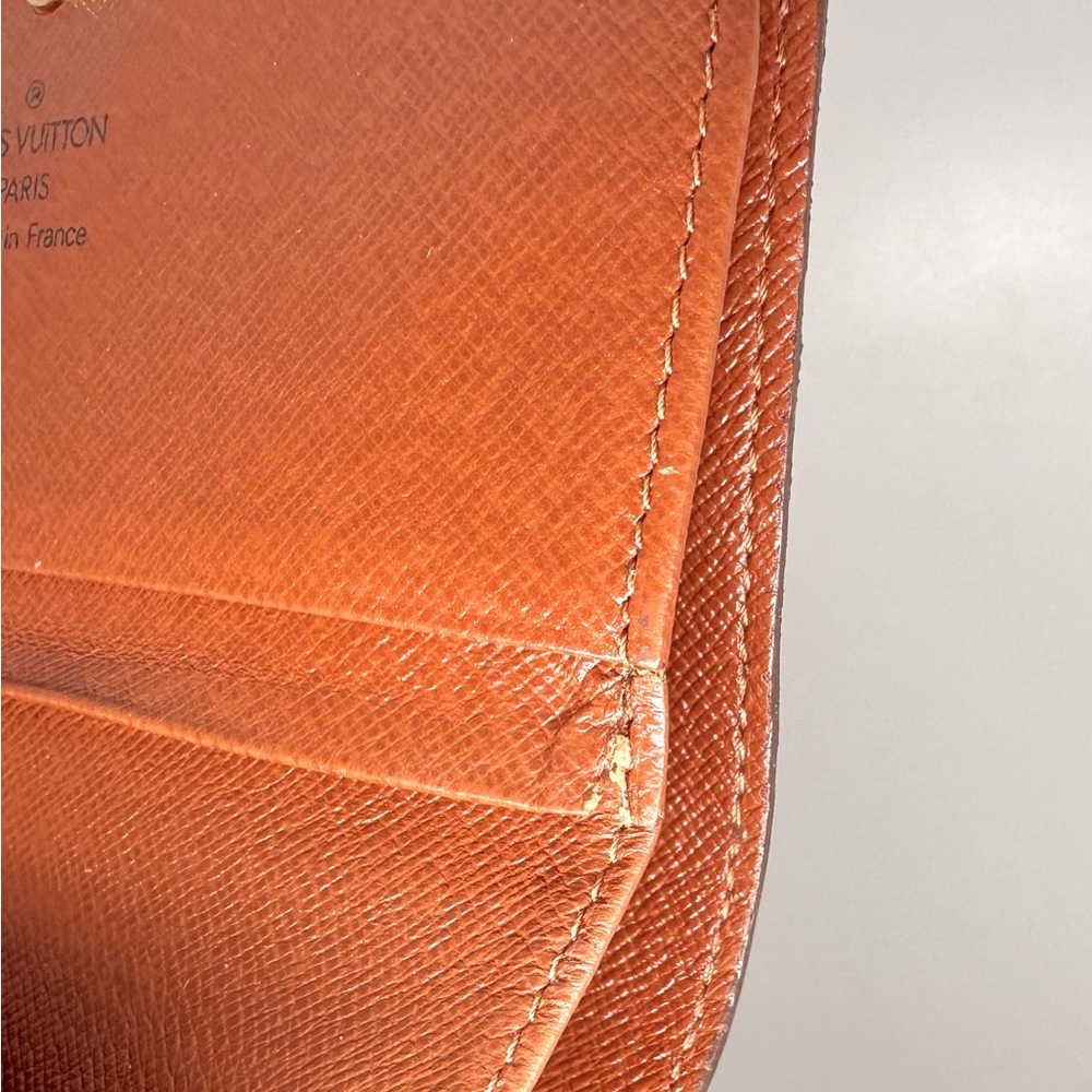 Good condition authentic Louis Vuitton Monogram Tresor wallet CT0044 - Picture 13 of 14